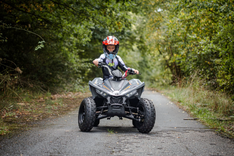 ATV 110cc Linhai, ATV pentru Copii, Premium, 110cc, injectie, 45km/h, atv copii, Albastru [1]