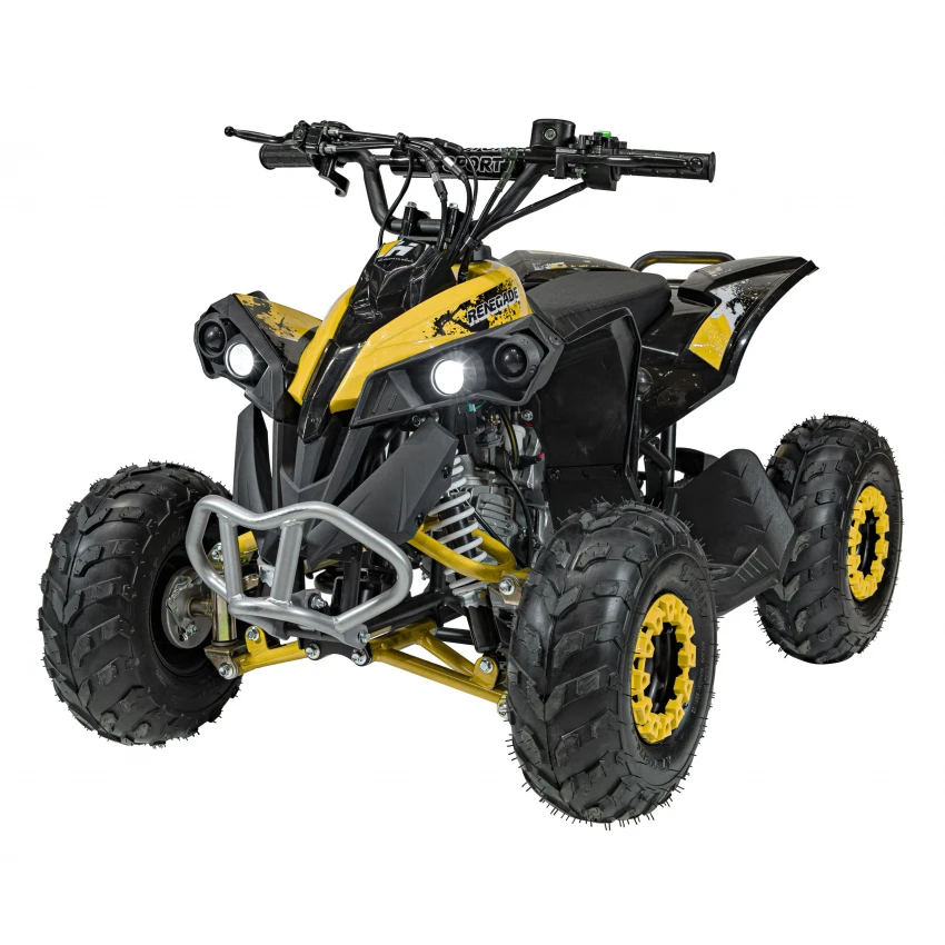 ATV 110cc, Renegade, pana la 50kmh, atv pentru copii, Galben [7]