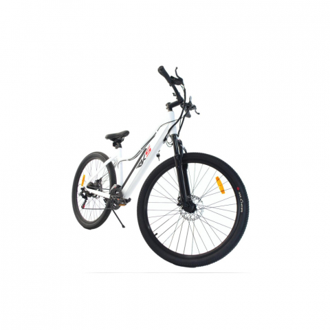 Vehicule Autovehicule Scutere - Bicicleta electrica RDB T7, 250W, autonomie 30 - 40 km, 25km/h, 36v, 10.4 Ah, Alb
