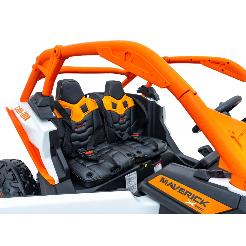 Buggy electric copii 24V 800W 2 locuri portocaliu cu telecomanda parentala si suspensie [1]