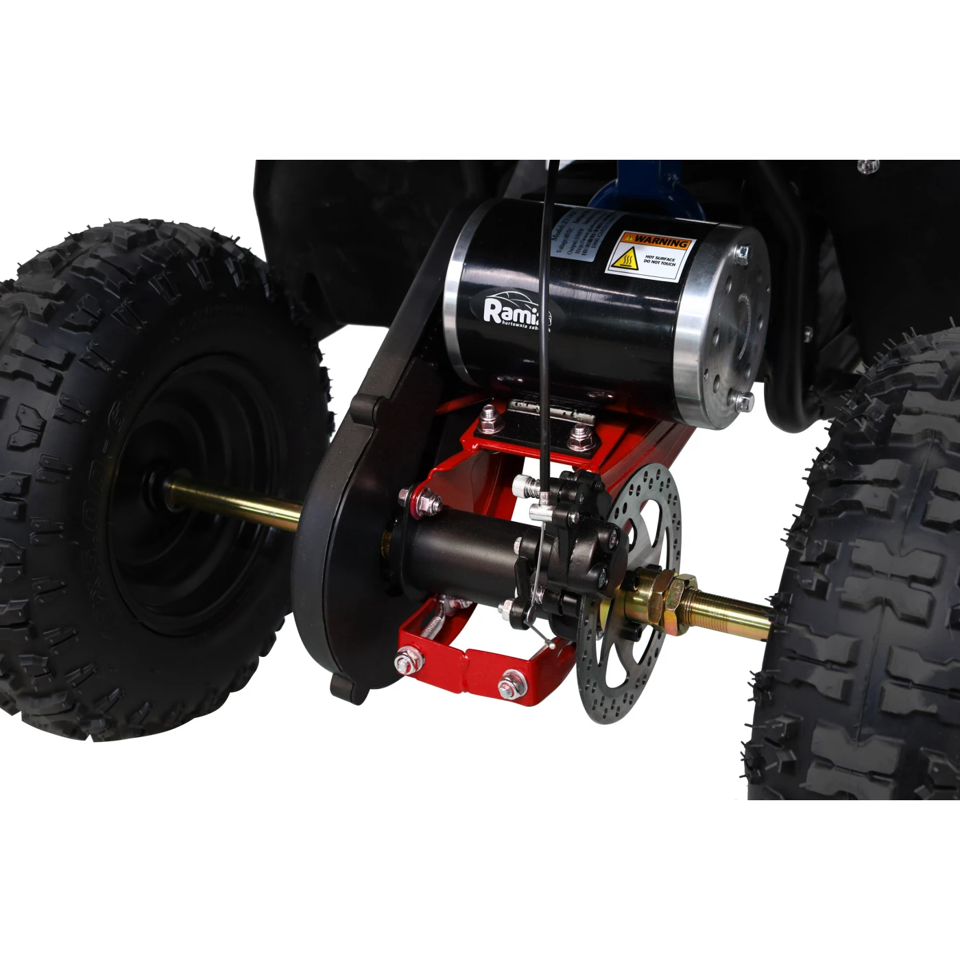 ATV Electric Copii 1000W, Viteză 35 km/h, Roți Mari Off Road [7]