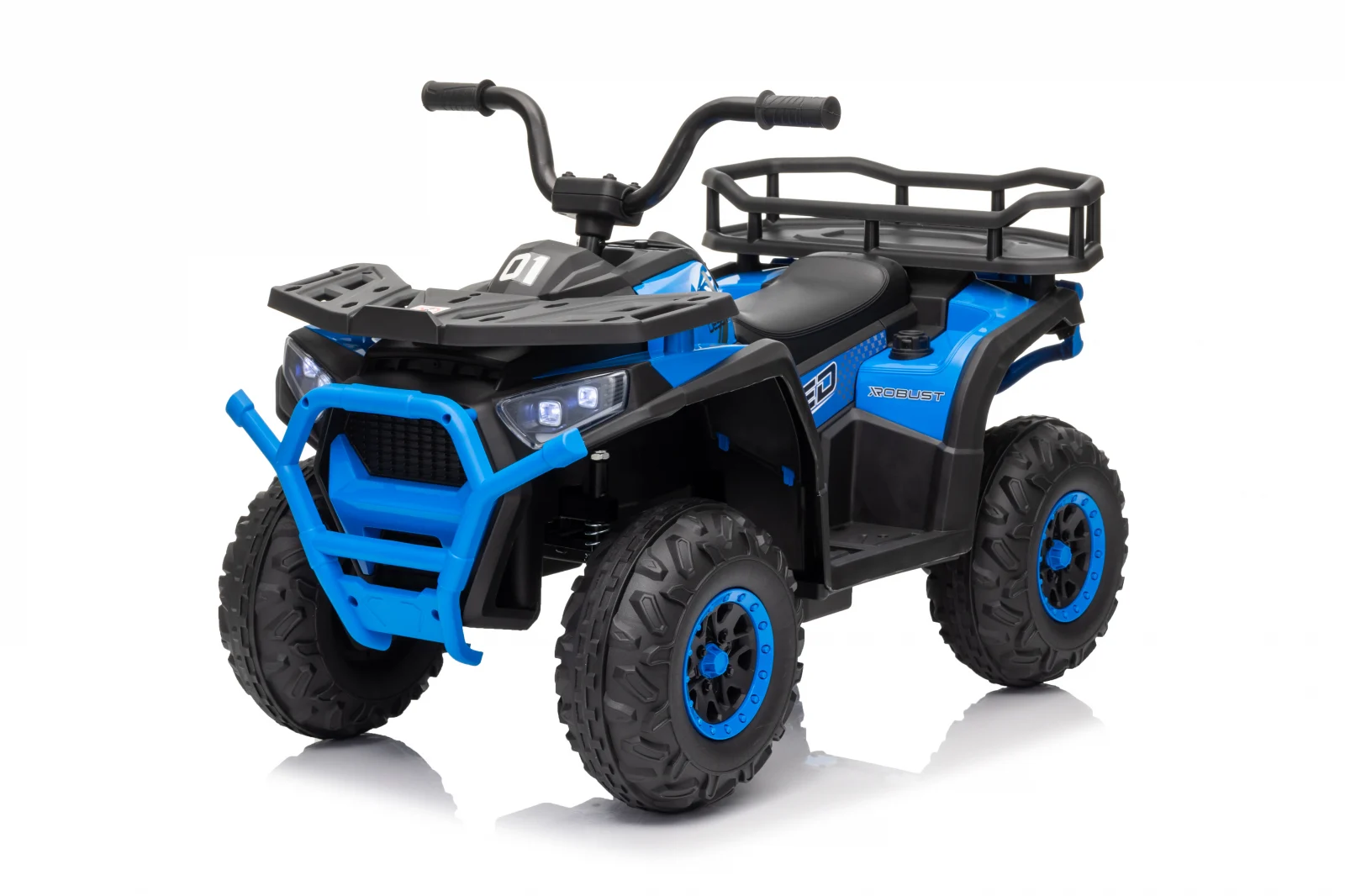 Pentru copii - Atv UTV electric electric copii, ATV electric pentru copii 2 - 5 ani, MiniDesert, 70W 12V, bluetooth, Albastru,copii