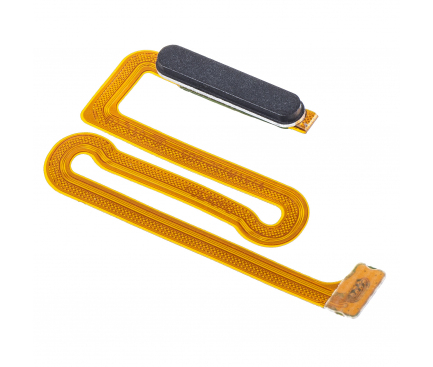 Display-uri si Touchscreen-uri - Banda Flex Amprenta buton Samsung A12 A125 A127 NEGRU