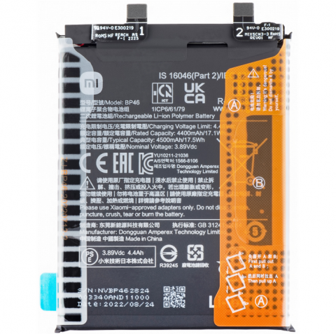 Piese si Componente GSM - Baterie Acumulator Xiaomi 12X / 12, BP46, Service Pack 460200009C1G