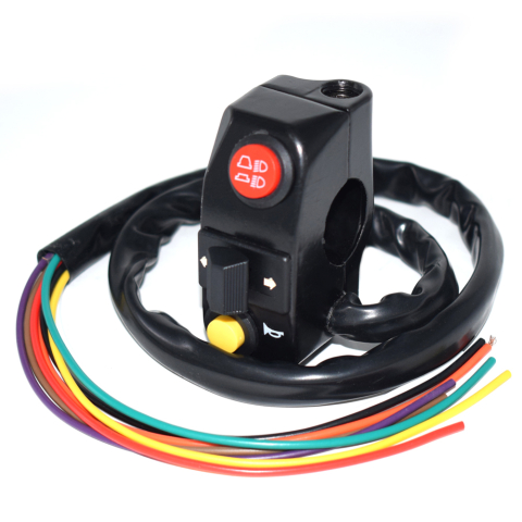 Semnalzari - Bloc Lumini și Semnalizare ATV Universal 22mm cu Comandă pe Ghidon