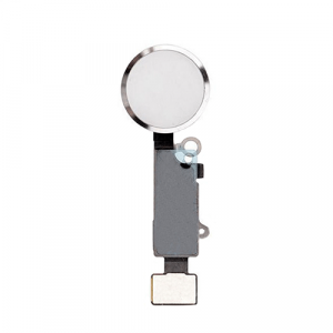 Piese si Componente GSM - Buton meniu home Apple iPhone 7 7 Plus, iphone 8, 8 Alb