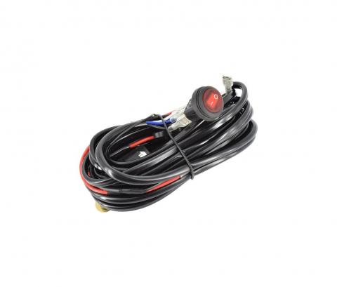 Offroad - Cablaj Proiectoare Led, 1 iesire 12v, pentru atv, utv, Polaris/can am/ Cf Moto/ Segway atv 40amperi 2.6metri