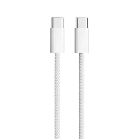 Cablu date iPhone 15, 60w 1 metru, Usb C la Usb C, Type C la Type C/ iphone 16/ samsung [2]