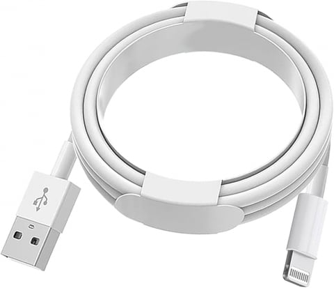 Cablu date iPhone 1m Alb Lighting Cable