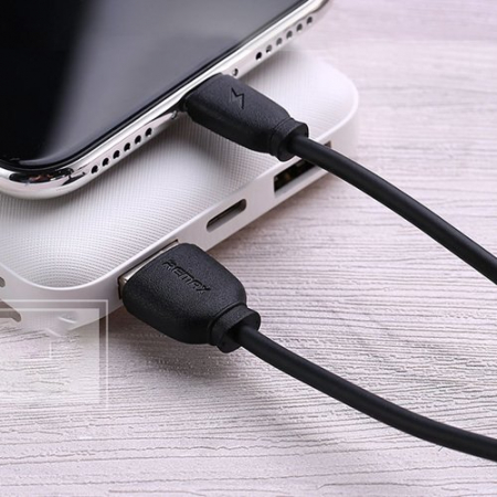 Cablu date iPhone, Remax Suji RC-134i USB / Lightning Cable 2.1A 1M ALB [4]