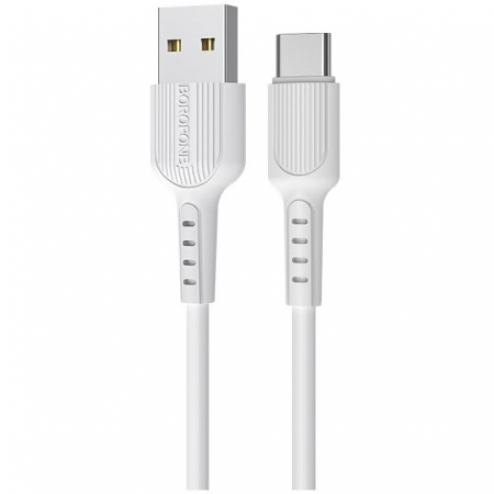 Cablu date Type C Usb C, Borofone Easy BX16 White, LMG207 [1]