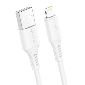 USB A la Lighting - Cablu date iPhone , BX22 Coolway Borofone ALB 2.4A 1metru