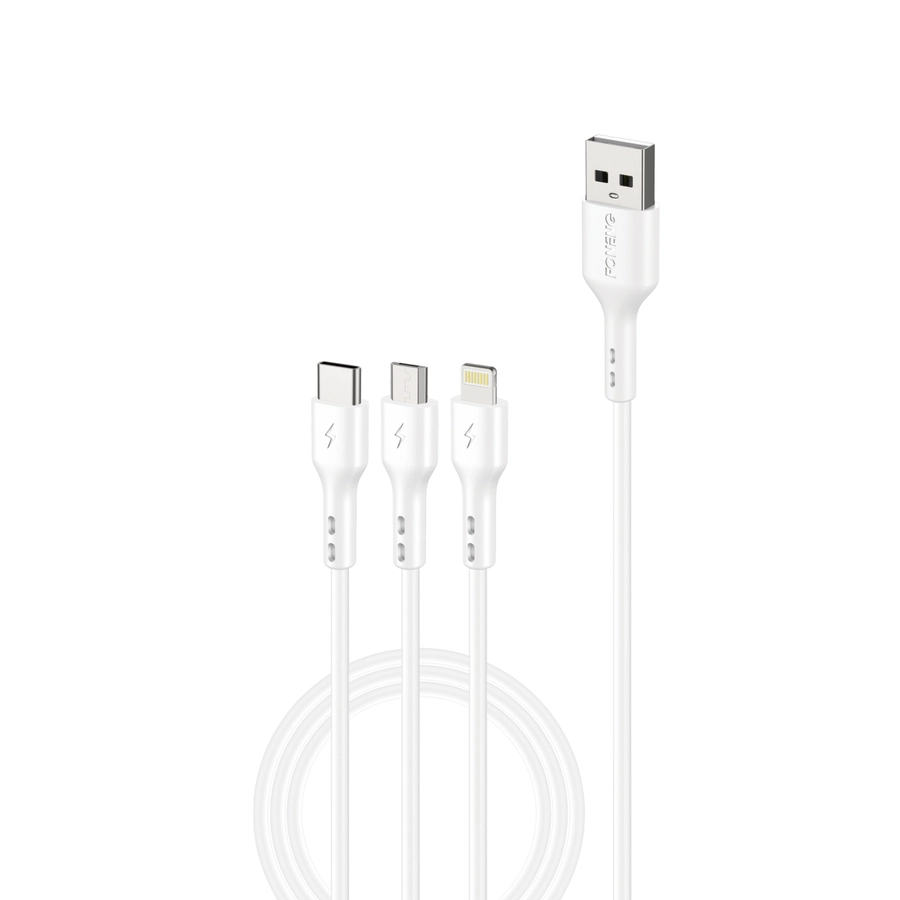 Cablu date Type C la Type C - Cablu date 3 in 1  USB la Type C, Lighting, Micro usb , Foneng