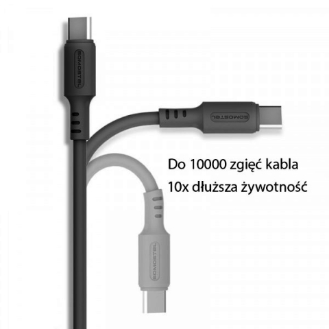 Cablu date Type C la Type-C 5A 60W 1.2m Power Delivery PD Black Power Delivery PD Black SMS-BP10 [1]