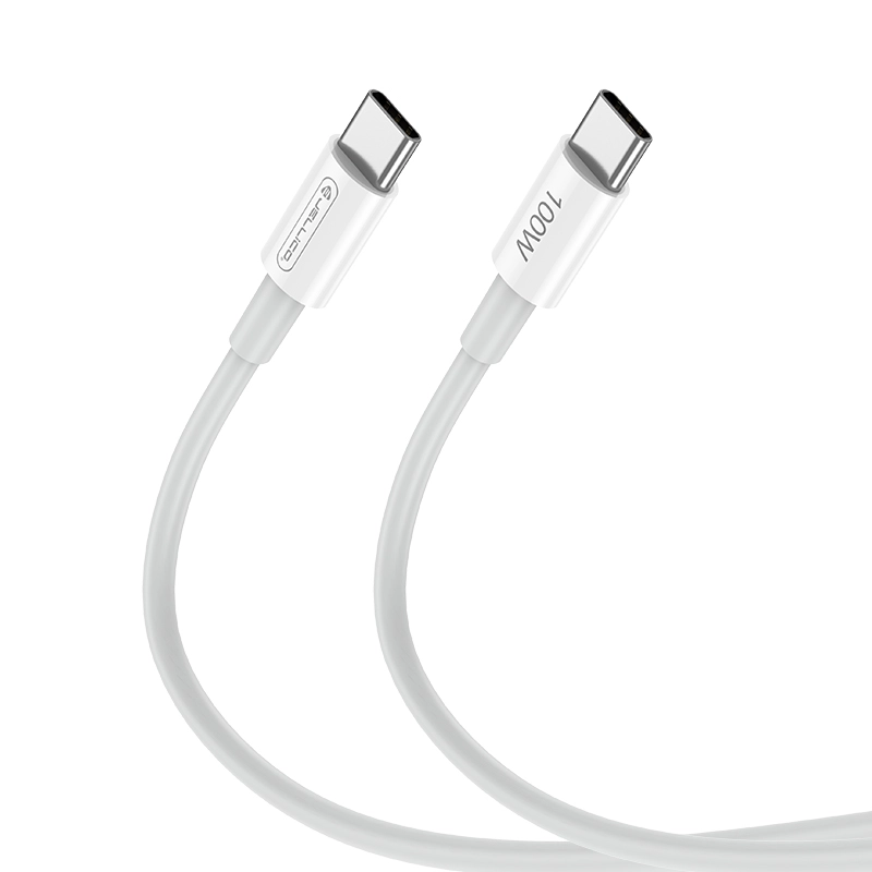 Cablu date Type C la Type C , USB-C - USB-C PD 100W 1M White [1]