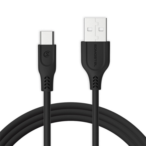 Cablu date Type C - Cablu date Type C USB C 3.1A 30W 1m Quick Chahrege QC3.0 Powerline black