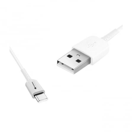 Cablu date USB Type C, RO&MAN RX08T Alb [1]