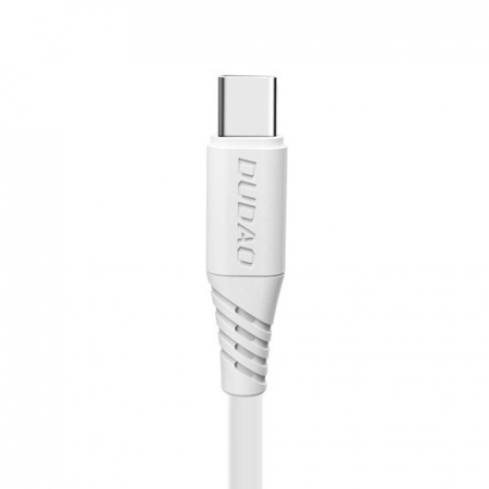 Cablu date USB Type C, Dudao,  5A Lungime 2 metri white [1]
