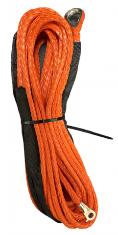 Offroad - cablu-troliu-sintetic-5mm-15m-orange