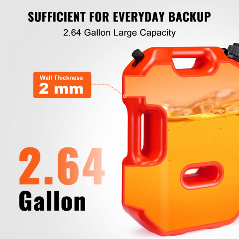 Canistra benzina, 10 Litri, cu sistem de prindere, debit reglabil, functie oprire automata, Atv, SSV, Maverick, Cf Moto, Polaris, Segway, Rzr [6]