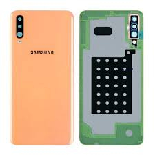 Capac Baterie - Capac baterie Samsung A70 A705 2019, Coral Orange, Service Pack