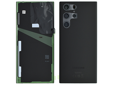Capac Baterie - Capac spate sticla spate Samsung S22 Ultra Negru S908 , Original Service Pack