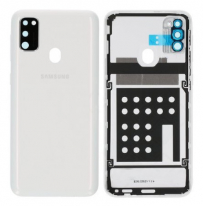 Capac Baterie - Capac spate spate Samsung M30s M307 Alb