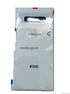 Capac Baterie - Capac spate sticla spate Samsung S10 Plus G975  Ceramic White