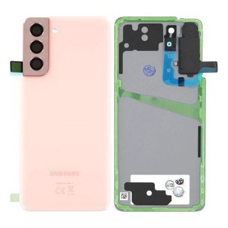 Capac Baterie - Capac spate sticla spate Samsung S21 G990 G991 Pink Original
