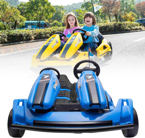 Cart electric cu 2 locuri 190cm lungime , Mare 600w 48v 14ah, 18km/h, suspensie fata spate [1]