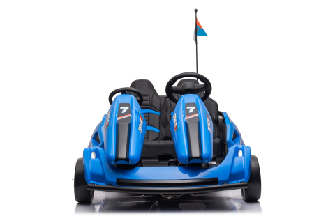Cart electric cu 2 locuri 190cm lungime , Mare 600w 48v 14ah, 18km/h, suspensie fata spate [2]
