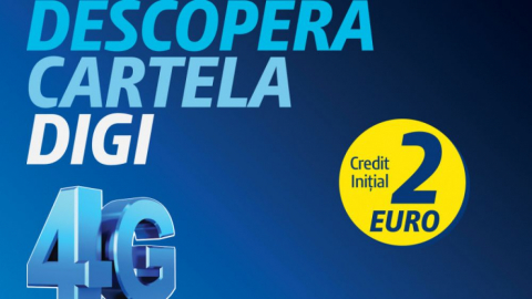 Cartele GSM - Cartela PrePay Digi cu Numar si 2Eur Credit