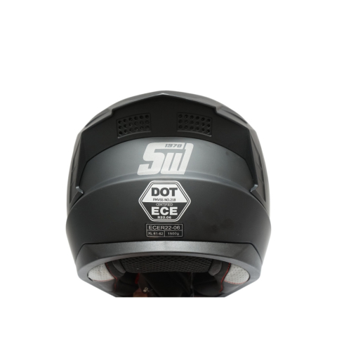 Casca Moto Integrala Grit Neagra Marimea L cu Viziera Transparenta [6]