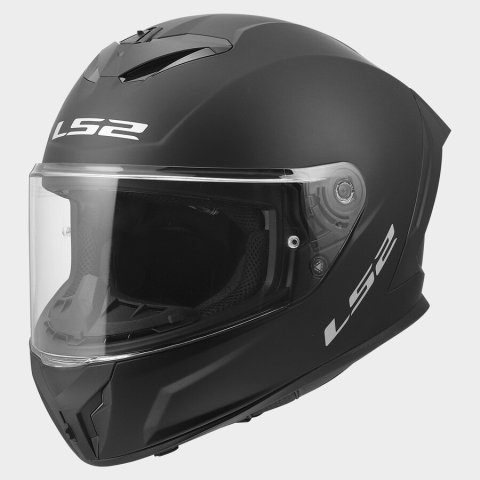 Căști Moto Full Face (Integrale) - Cască Moto Integrală LS2 FF820 Rapid III Solid Matt Black ECE 22.06 Negru Mat