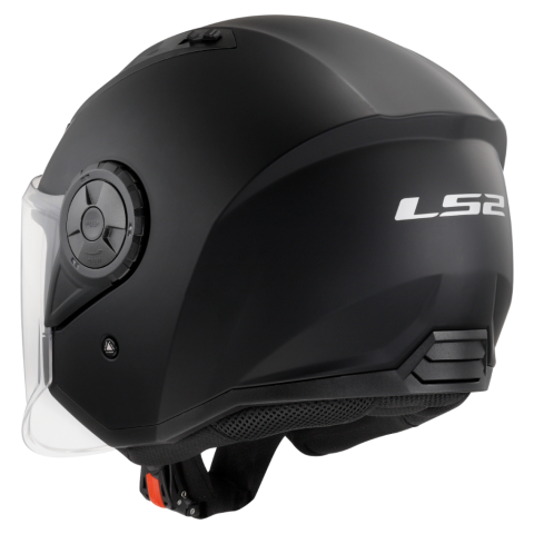 Cască Moto LS2 Airflow II Negru Mat XL ECE 22.06 | Moka GSM [1]