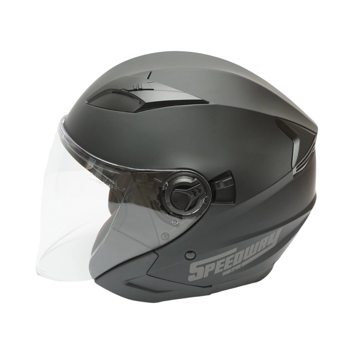 Cască Moto Jet Albă L cu Vizieră și Ochelari Soare UV400 | Moka GSM [4]