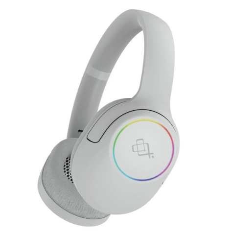 Casti audio Over the Ear cu microfon si LED Bodhi, Grey [1]