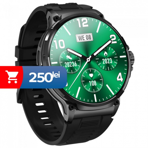 Smartwatch - Ceas Smartwatch iHunt Watch 12 Titan Black, Display 1.85"