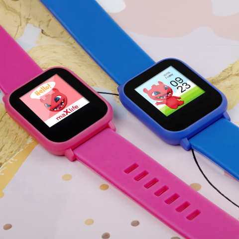 Ceas smartwatch pentru copii, Maxlife MXSW-200 blue [2]