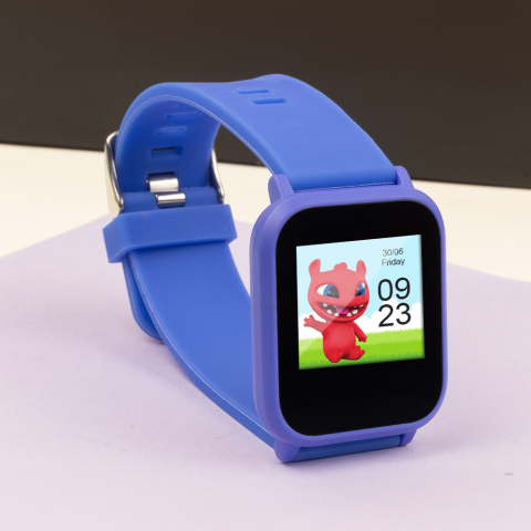 Smartwatch - Ceas smartwatch pentru copii, Maxlife MXSW-200 blue