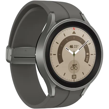 Ceas smartwatch Samsung Galaxy Watch 5 Pro, 45mm, BT, Gray Titanium [5]