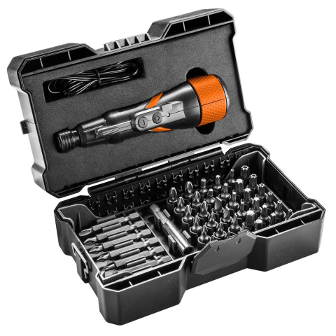Pe baterie - Surubelnita electrica cu acumulator 3.6V,Li-Ion, micro-USB+set biti