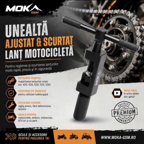 Unealtă ajustat și scurtat lanț motocicletă universală [5]