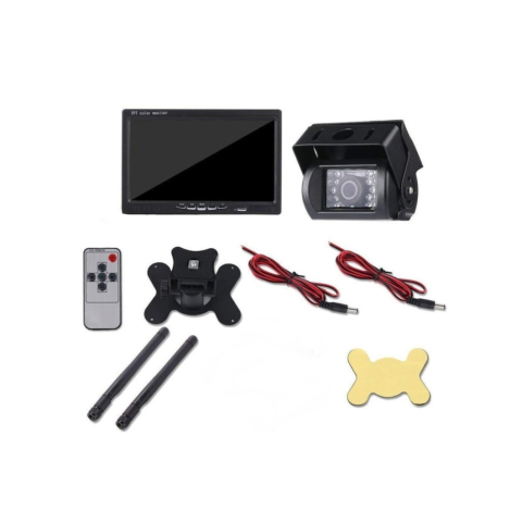 Cameră Marșarier Wireless Profesională cu Monitor 7 Inch pentru TIR și Utilaje [1]