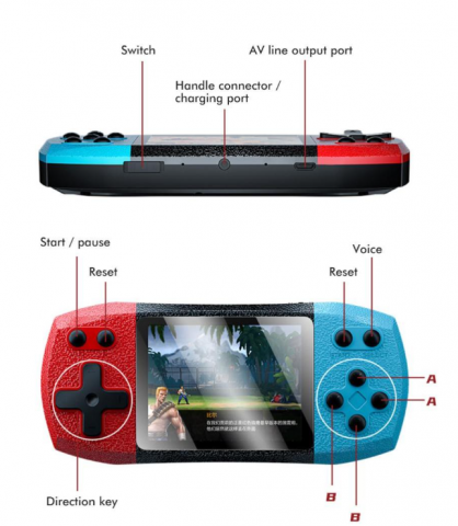 Consola jocuri, Pegasus Games , 620jocuri, [2]