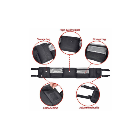 Cutie depozitare UTV SSV prindere rollcage pentru Polaris RZR, Can-Am Maverick, Segway, offroad [3]