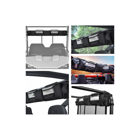 Accesorii Offroad - Cutie depozitare UTV SSV prindere rollcage pentru Polaris RZR, Can-Am Maverick, Segway, offroad