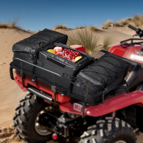 Cutie spate ATV textilă Oxford 50L – geantă și ladă rezistentă la apă [2]