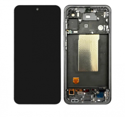 Piese si Componente GSM - Display touchscreen Samsung Galaxy A56 A566 cu ramă negru Service Pack