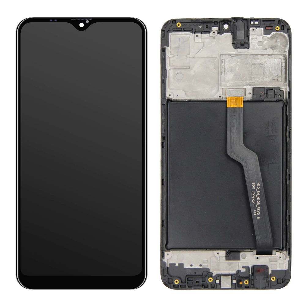 Display-uri si Touchscreen-uri - Display cu touchscreen Samsung Galaxy  A10 A105 Cu RAMA VERSIUNE Pentru VERSIUNE  EU